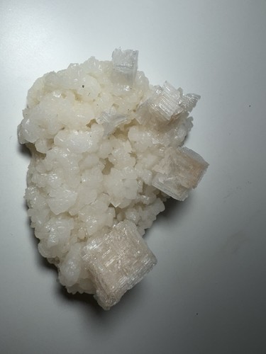 Stilbite heulandite cluster - &,